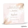 Wedding favor Coasters for guests, Custom wooden coasters, Personalised Wedding Table Coasters - Unique Wooden Favour Placecards for Guests - Single Sample - Yes