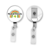 Personalised Metal ID Reel - Irish Rainbow